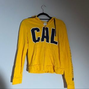 VS pink CAL zip up hoodie
